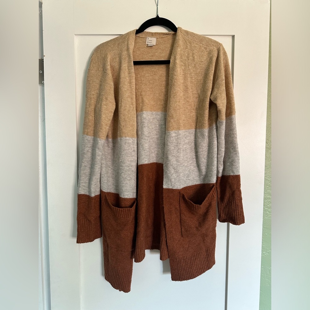 A New Day cardigan. Perfect for fall.